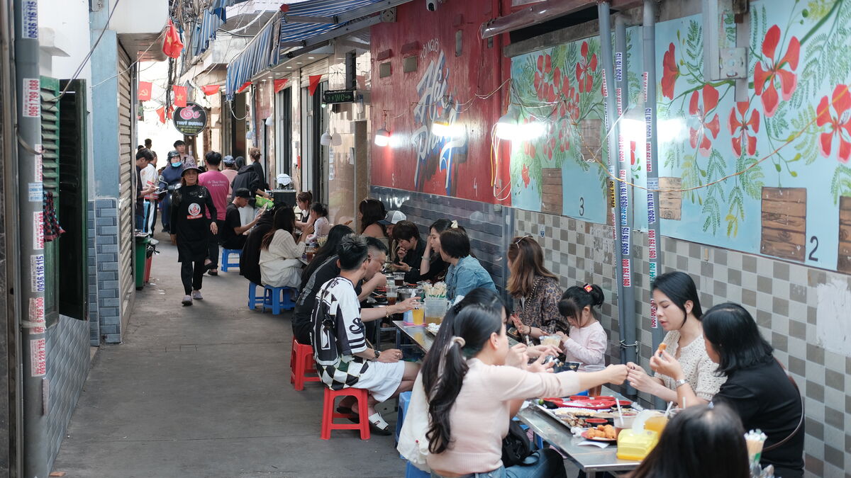 Không gian ấm cúng giờ cao điểm