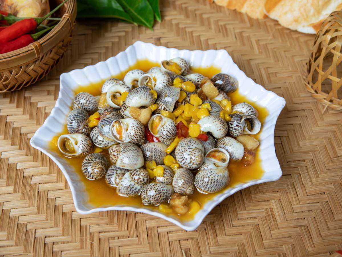 Ốc bông bơ tỏi