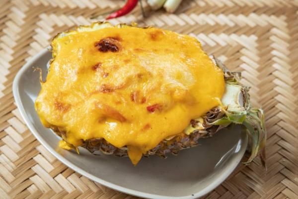 Tôm sốt phô mai dứa bỏ lò