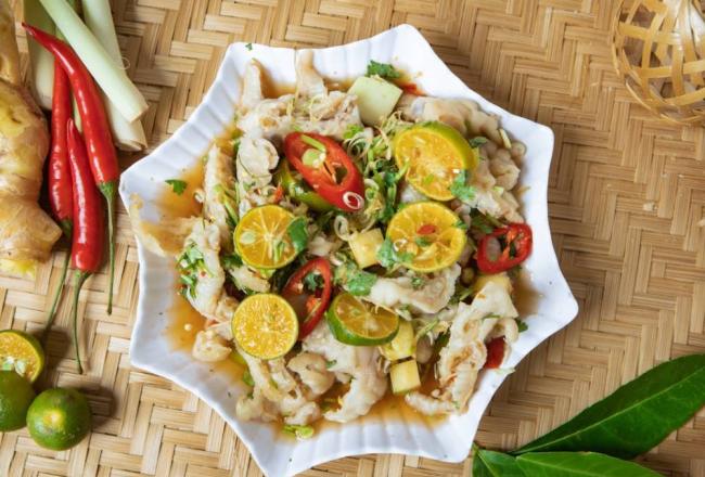 Chân gà xả tắc