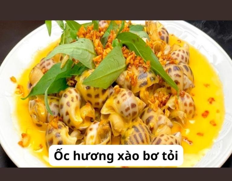 Ốc hương xào bơ tỏi