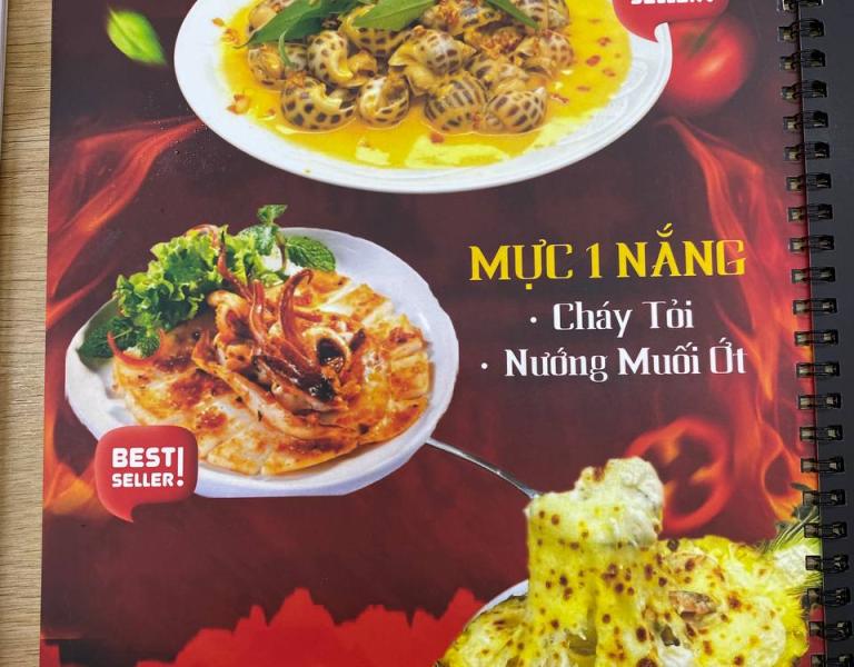 Bìa Thực đơn